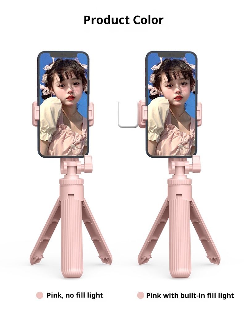 D09 Mini Phone Selfie Live Streaming Stand Foldable Desktop Tripod Portable Influencer Stable Patent Design_voghion.com