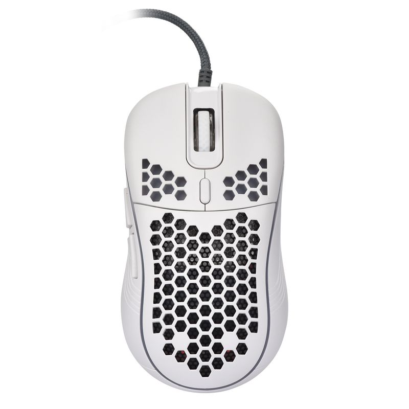 Verdrahtetes Loch ausgehöhlt, leuchtende, leichte Gaming-E-Sport-Maus_voghion.com