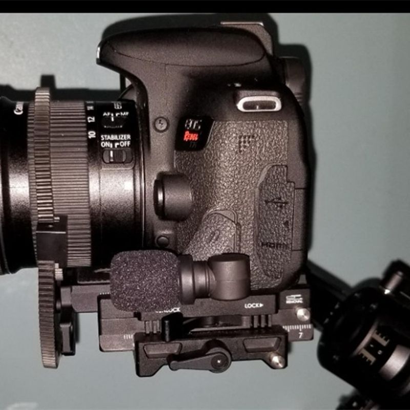 Saramonic SR-XM1 3.5mm TRS Plug and Play Microphone for DSLR Cameras Camcorders Audio Mixer Recorder Zoom Live Streaming_voghion.com