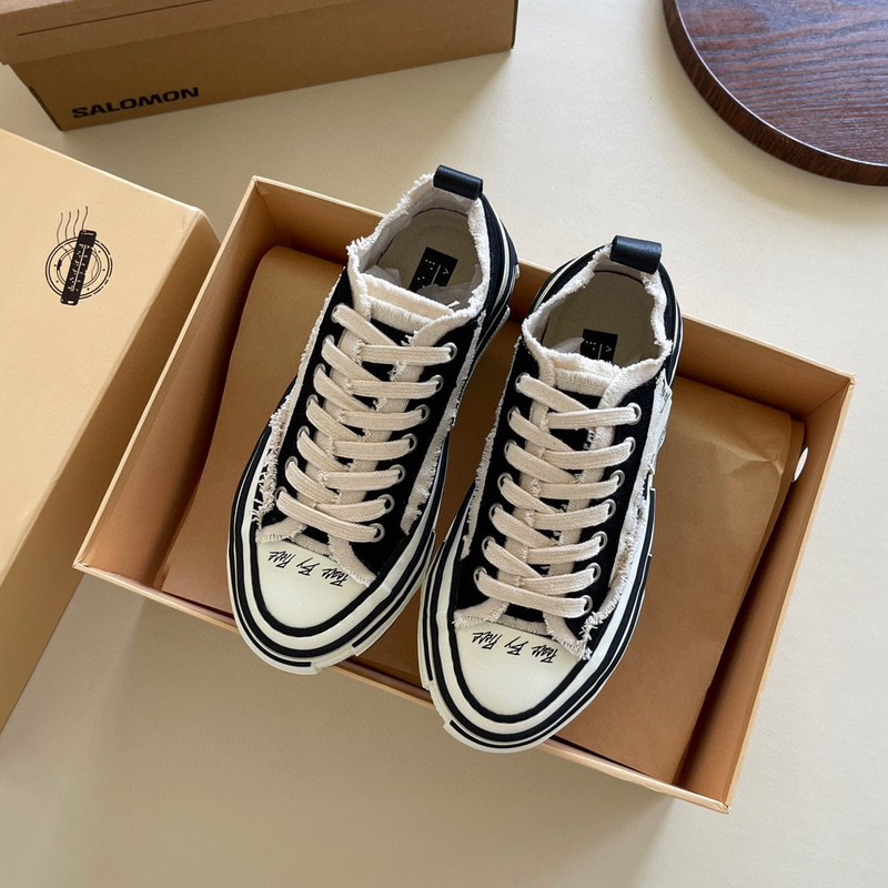 Vanness Wu Same Style Beggar Shoes Dirty Couple Models Canvas Shoes Women S Thick Soled Casual Sneakers All Match New Single_voghion.com