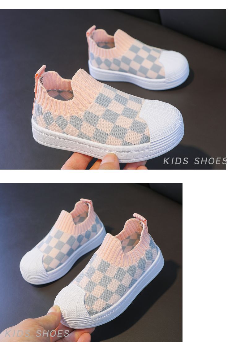 Scarpe sportive traspiranti Flyknit da bambino, nuove per la primavera e l'estate, in mesh, con un piede solo, per bambini_voghion.com