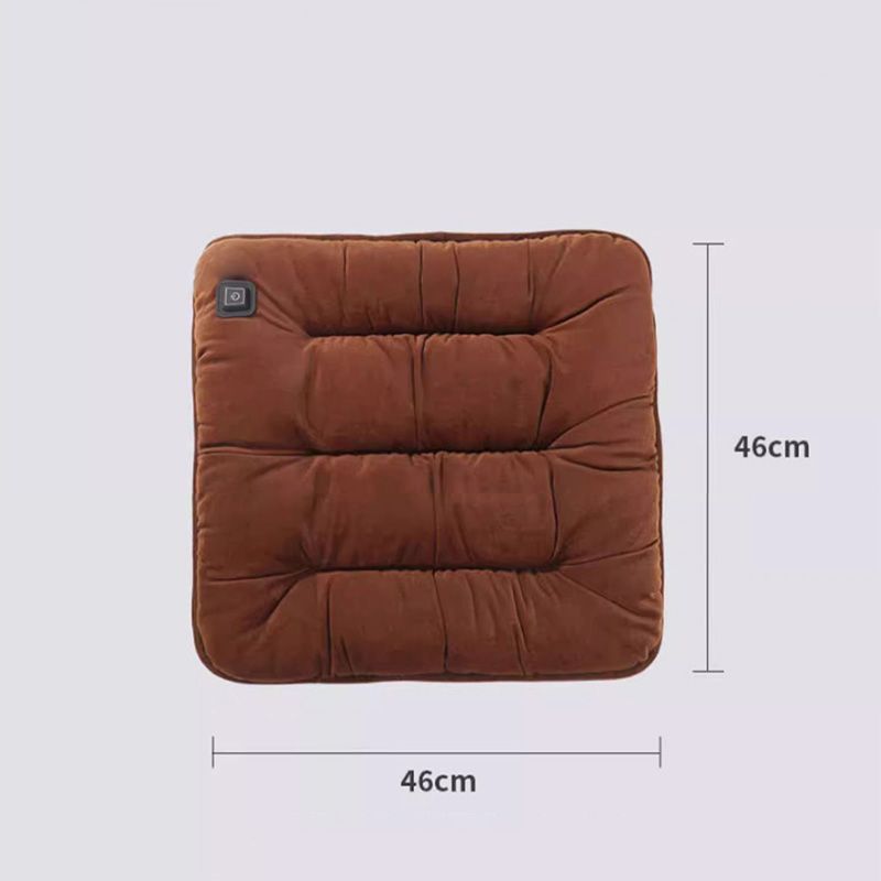 Car Adjustable Temperature Electric Heating Pad USB Charging Winter Heated Cushion Auto Seat Warmer_voghion.com
