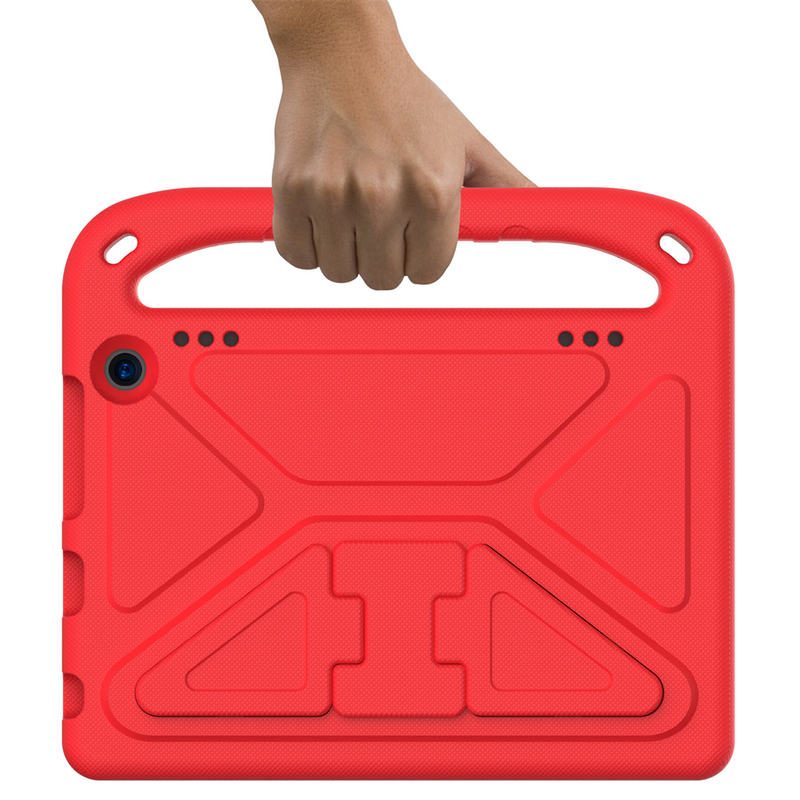 Støtsikker EVA håndholdt stativdekselveske for Kindle Fire HD 8 2022 HD8 Plus 2020 8,0 tommer Fire 7 2022 etui Kids Tablet_voghion.com