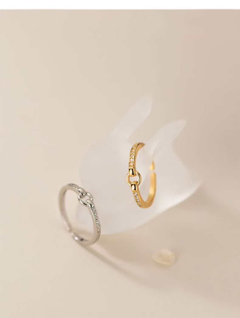 Circle Ring For Women, Ins Style, Non-Fading, Minimalist, High-End Feel, Niche Design, Student, High Appearance, Best_voghion.com