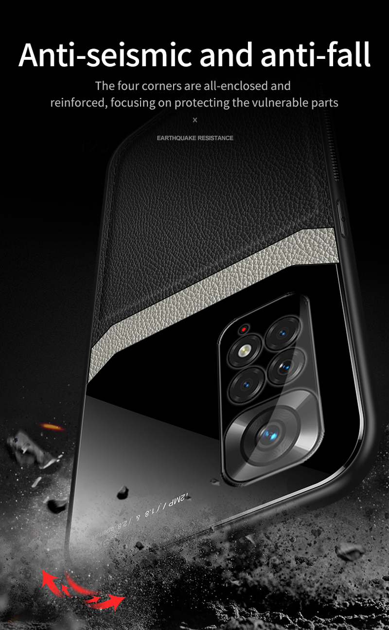 Usnjen ovitek za Redmi Note 11 Pro 10S 9S 8T Note 10 9 8 7 Pro Max Redmi 10 9 9A 9C 9T 8 8A 7 K50 K40 Pro Luxury Back Co_voghion.com