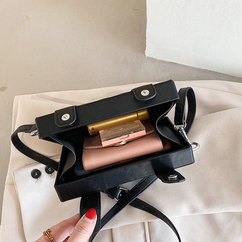 Geantă de umăr pentru femei, geantă crossbody, geantă de mână cu curea dublă, cu bloc de ciocolată, tip crossbody_voghion.com