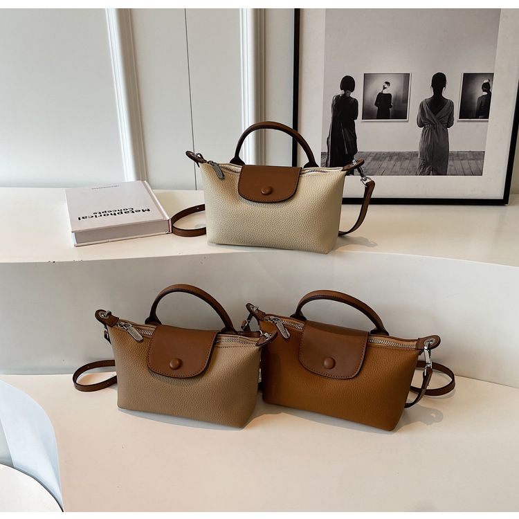 High quality texture handbag 2024 New Dragon bags Xiang popular dumpling versatile single shoulder crossbody bag_voghion.com