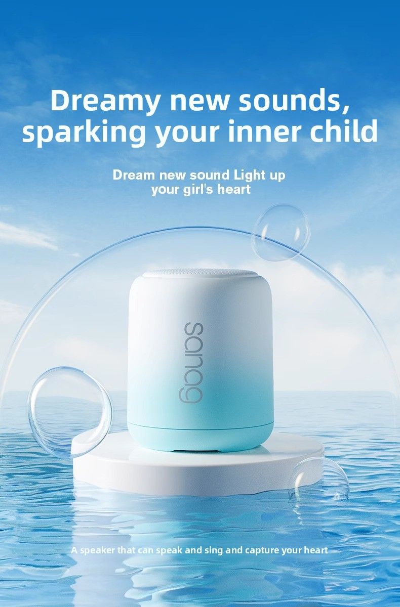 【High Quality】 Sanag X6s Bluetooth Portable Subwoofer Computer Desktop Wireless Mini Speaker_voghion.com