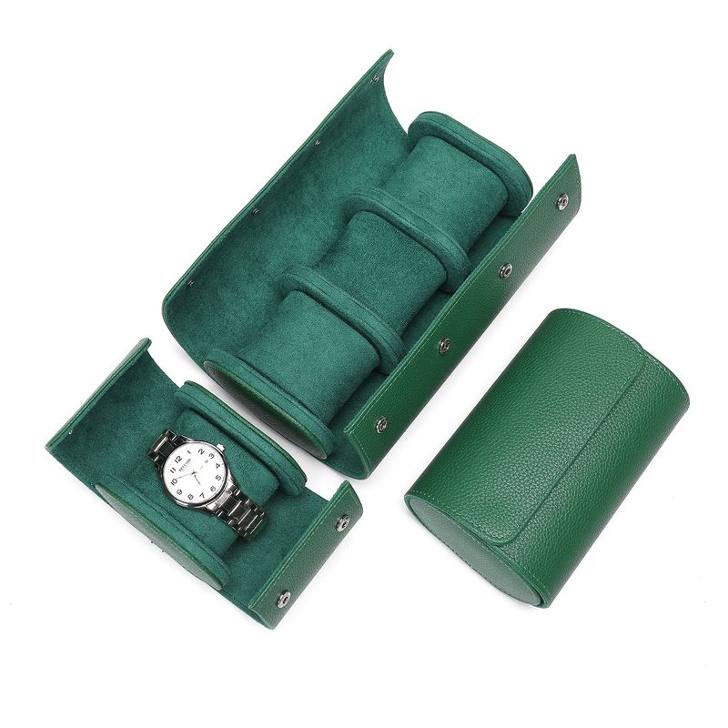 Pu Leather Watch Storage Box 1 2 3 Watch Multi-position High-end Travel Watch Box Bracelet Box Portable Watch Box_voghion.com