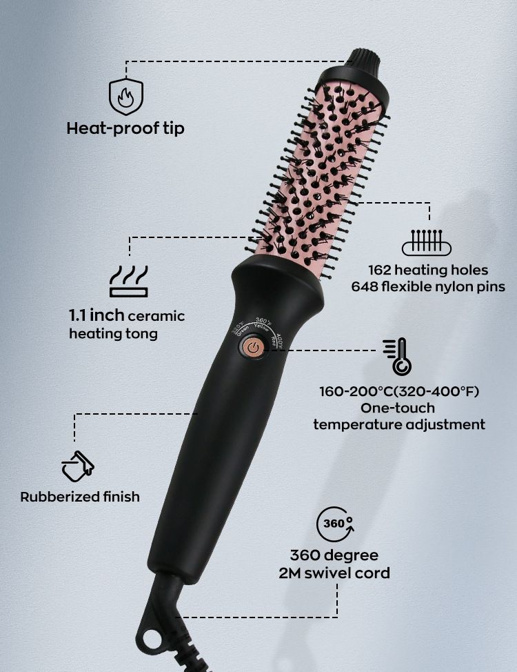 Ny multifunktionell elektrisk hårplattång, automatisk locktång, hårskönhetsartefakt, kalllufts-fyra-i-ett-varmluftskam_voghion.com