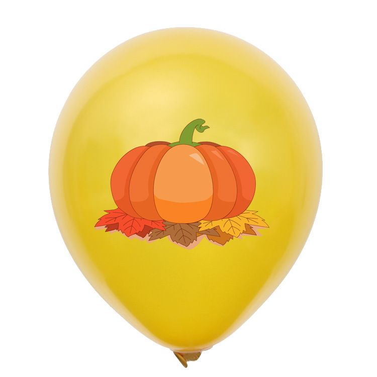 Thanksgiving-Party-Dekorationen – Truthahn-Ahornblatt-Kürbis-Latexballon-Set mit „GIVE THANKS“-Ballons_voghion.com