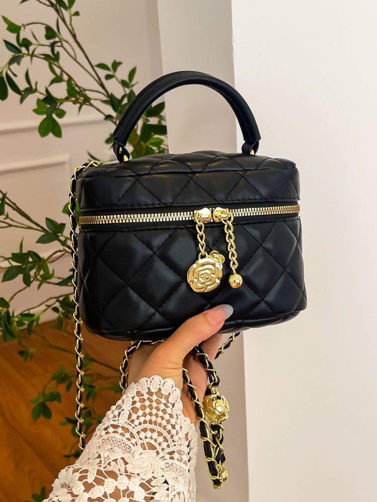 Summer Mini For Women 2024 New Fashion Quilted Handbag Shoulder Versatile Crossbody Chain Bag_voghion.com