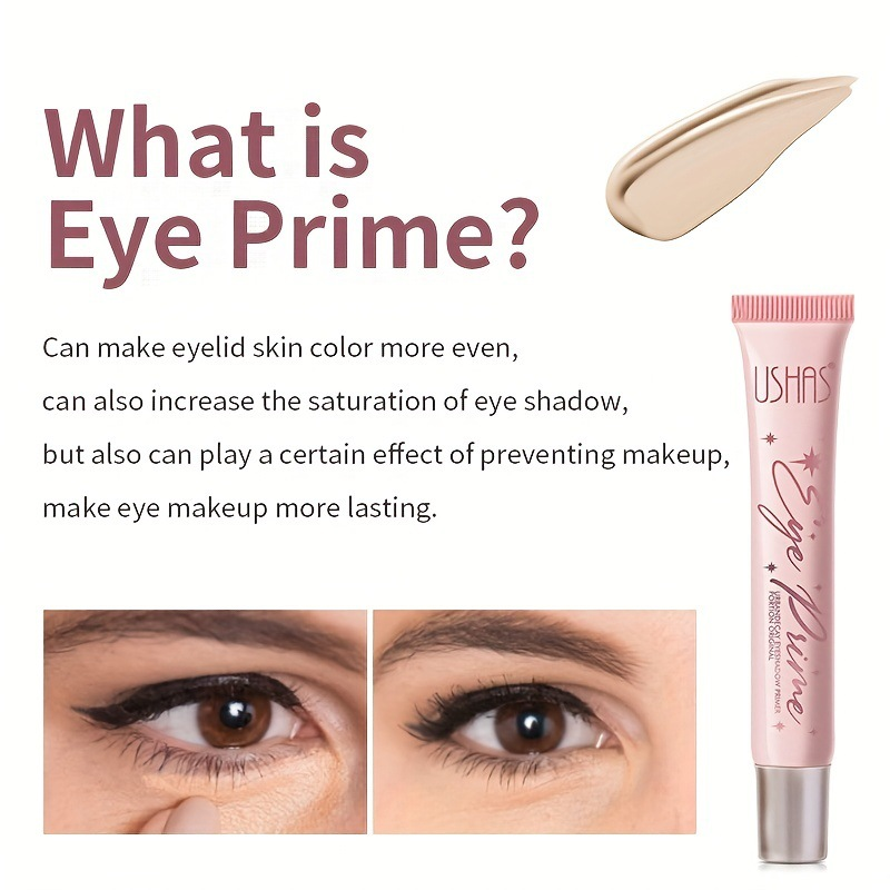 USHAS Hot Long Term Eye Priming Cream Liquid Highlight Eye Shadow Concealer_voghion.com