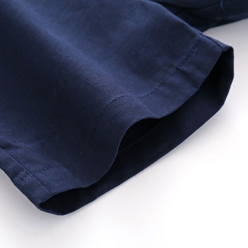 Children's short sleeved boys Polo baby and toddler crawling clothes casual shorts set children's hoodie newborn_voghion.com