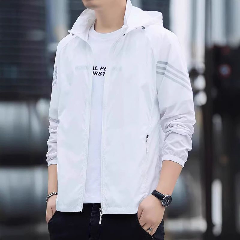 Summer Men's Sun UV Protection Ice Silk Skin Jacket, Versatile Thin Coat, Quick-Dry Fishing Shirt_voghion.com