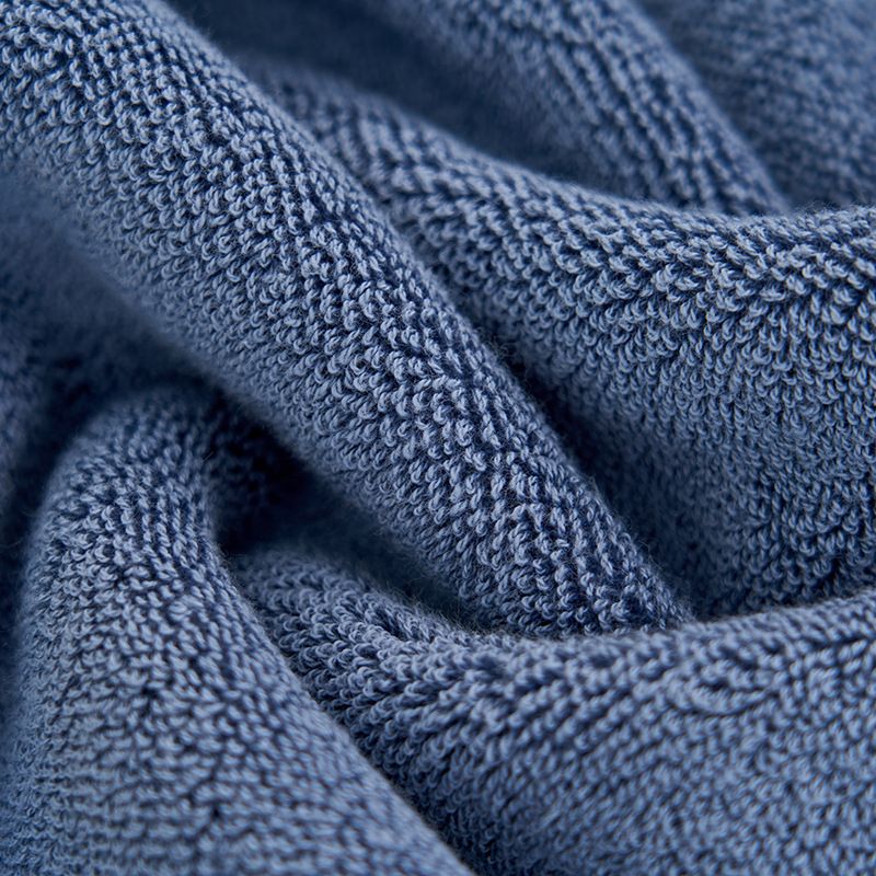 Pure Cotton Thickened Household Plain Embroidered Face Wash Towel, Hotel Couple Face Towel_voghion.com