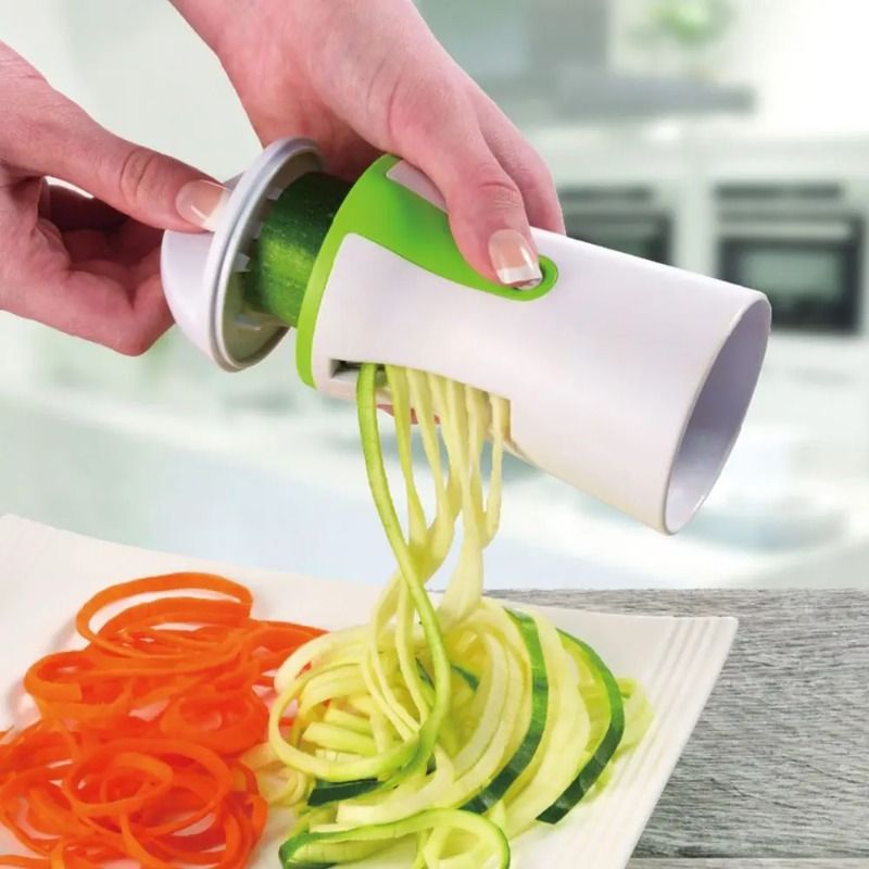 Heavy Duty Vegetable Spiralizer, Spiral Slicer, Cutter, Zucchini Pasta, Noodle, Spaghetti Maker_voghion.com