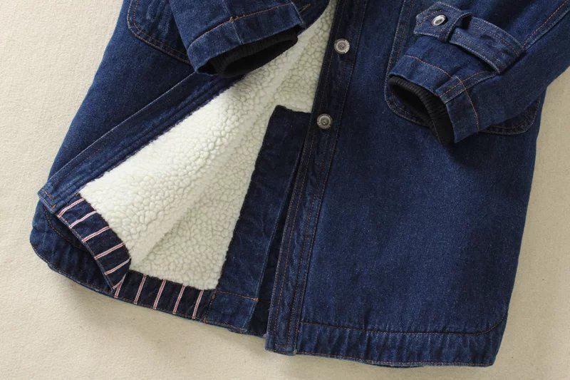 Abbigliamento donna giacca imbottita in cotone denim giacca medio lunga da donna imbottita in cotone cashmere taglie forti con giacca in denim con cappuccio_voghion.com