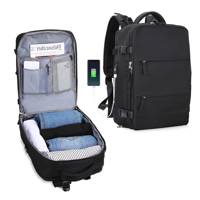 Borsa impermeabile, bagaglio USB, zaino, set da viaggio, alla moda_voghion.com