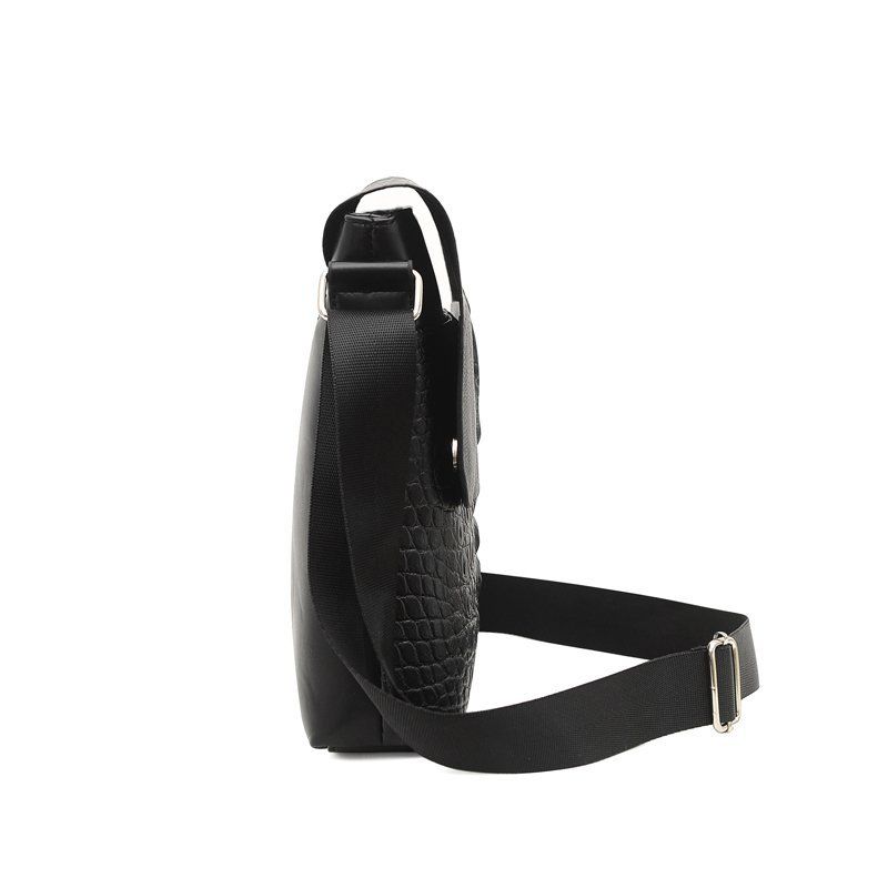 2021 Neue Herren-Krokodilmuster-Einzelschulter-Umhängetasche Business-Tasche Mode-Handtasche Lässige Aktentasche_voghion.com