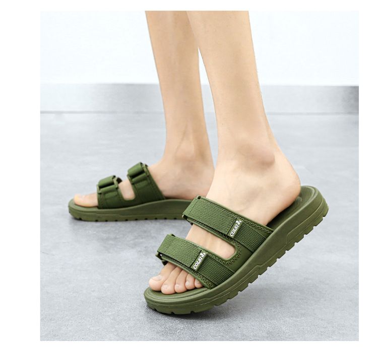 Herren-Hausschuhe, leicht und atmungsaktiv. Dicke Sohle Herren-Hausschuhe, modische Outdoor-Kleidung für die Freizeit im Alltag_voghion.com