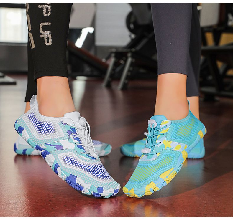 Scarpe unisex per sport acquatici, nuoto, immersioni, spiaggia e attività all'aperto - Design leggero, ad asciugatura rapida e a piedi nudi con suola in gomma antiscivolo_voghion.com
