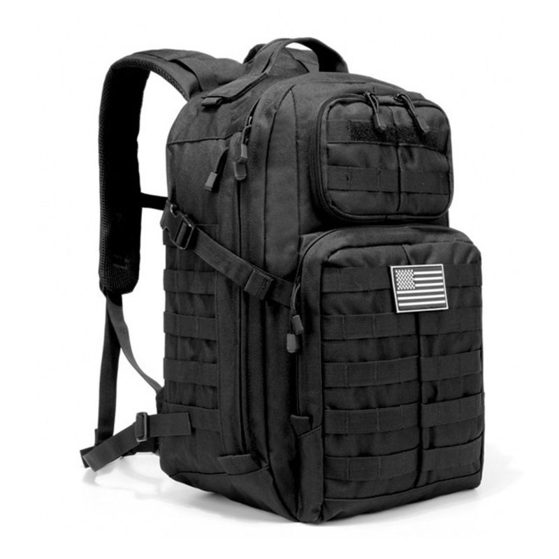 Outdoor Sports Doppelter multifunktionaler Polyester-Bergsteiger-Militär-Camouflage-Taktikrucksack_voghion.com