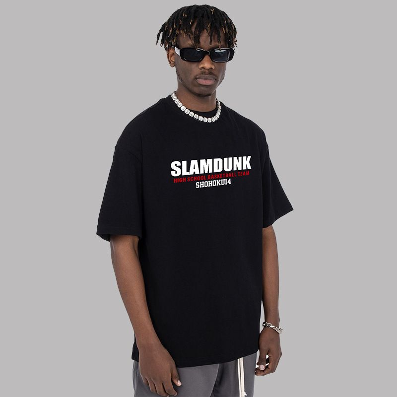 Men's Clothing T Shirt Jersey Sakuragi Hanamichi Movie Basketball Cotton Loose Short Sleeve Men_voghion.com