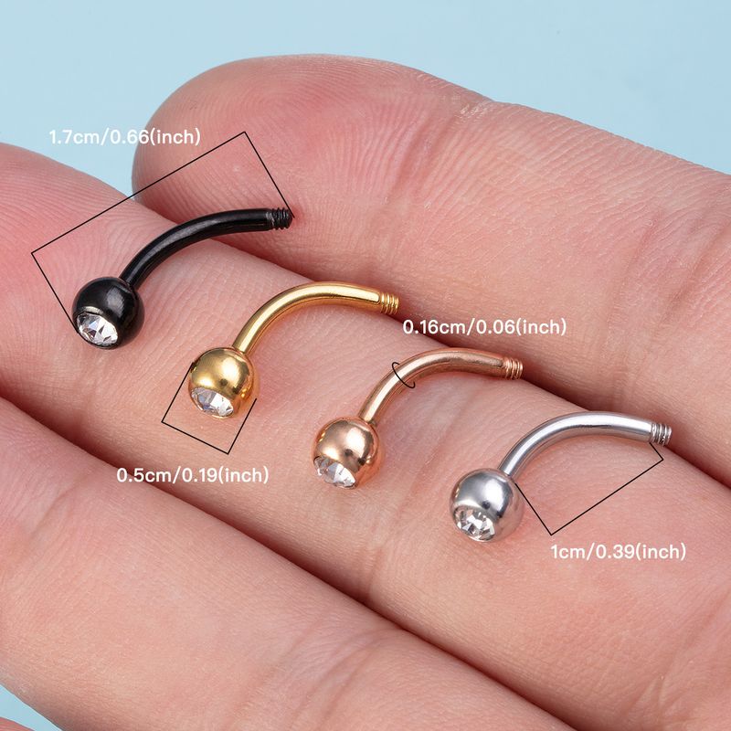 Grenzüberschreitende DIY-Accessoires können beliebig kombiniert werden: Anhänger, doppelköpfiger Zirkonknopf, Hängering, Bauchnabelnagel_voghion.com