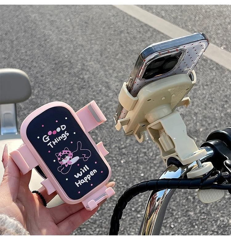 Support de téléphone portable pour vélo, résistant aux chocs, pour vélos électriques et motos, spécialement conçu pour la navigation._voghion.com