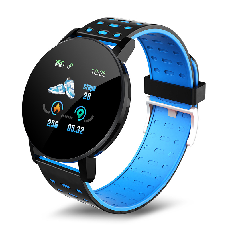 Barns Sport Smart Watch Led Digital Klocka Vattentät Smartwatch Rate Monitor Fitness Tracker Klocka Pojke Och Tjej_voghion.com