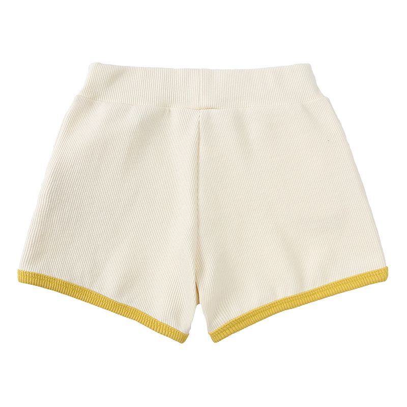 Vêtements pour tout-petits garçons, ensemble deux pièces ample, couleur unie, short à manches courtes pour bébé_voghion.com