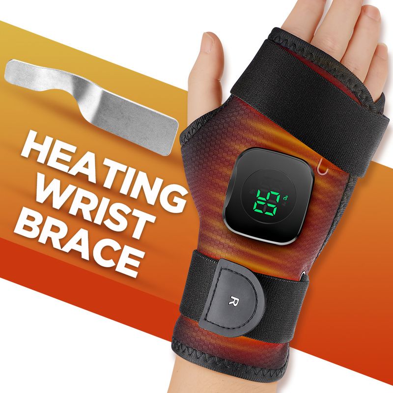 new 2026 Private Model Three-Zone Magnetic Controller Heating Guard Hand Joint Tendon Sheath Strain Gloves Wrist_voghion.com
