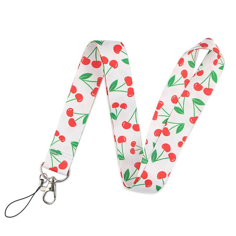 Fruit mobiele telefoon lanyard kers avocado watermeloen ananas kiwi aardbei druif certificaat kaart camera touw cadeau_voghion.com