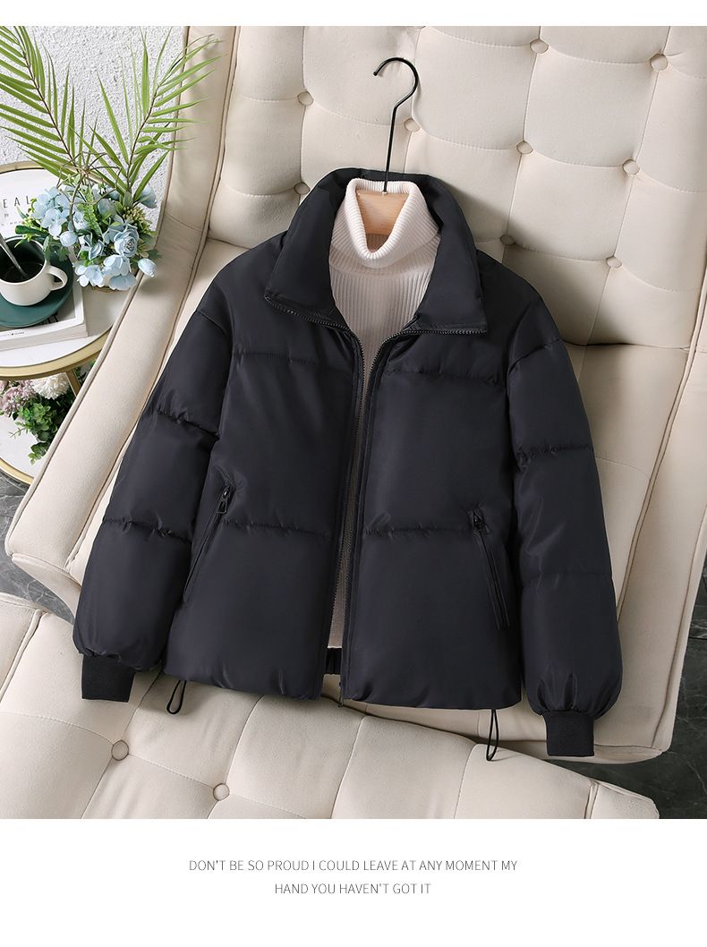Nei koreanesch kuerz déck Fraen, kleng a lässeg, locker Kottengjackett fir Wanter Daunenjackett_voghion.com