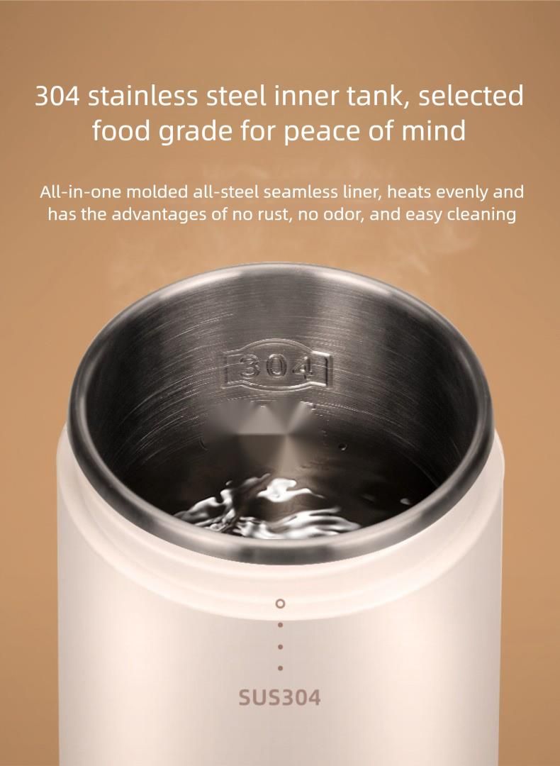 Hot Cup Portable Travel Small Mini Electric Kettle Dormitory Student Home Use Water Boiler_voghion.com