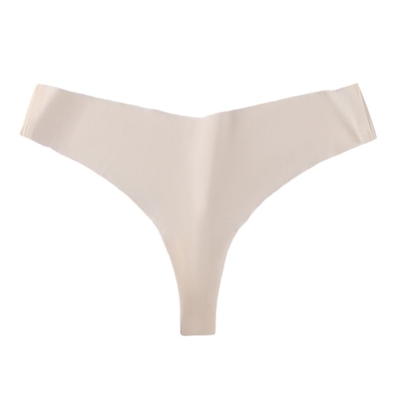 Culotte triangle sexy en soie glacée pour femme, une pièce, fine, grande taille, sans coutures, respirante, taille basse, en coton, nouvelle collection 2025d_voghion.com