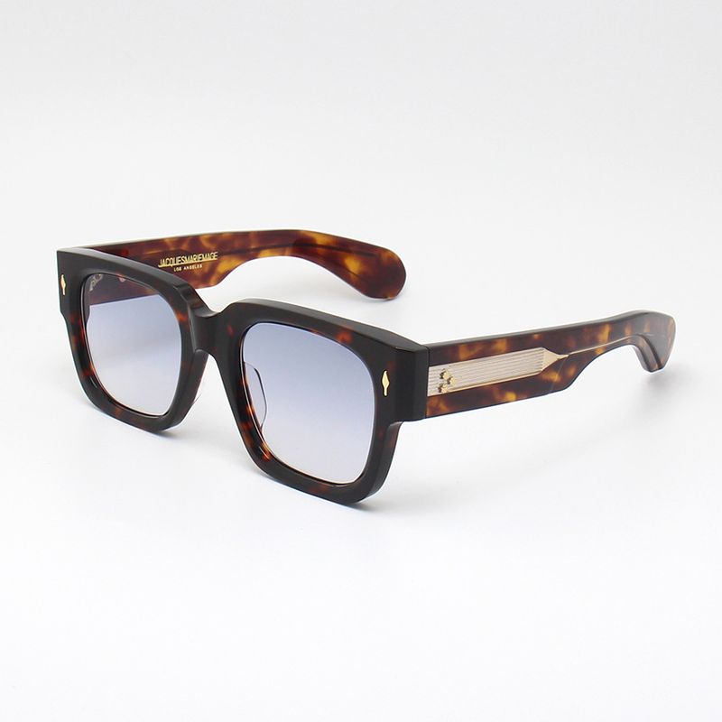 Nye varer TOP ENZO Retro Vintage Rektangulær Udendørs Acetat Stort Stel TIL Mænd Kvalitet JMM Designer Dame Solbriller Optisk_voghion.com