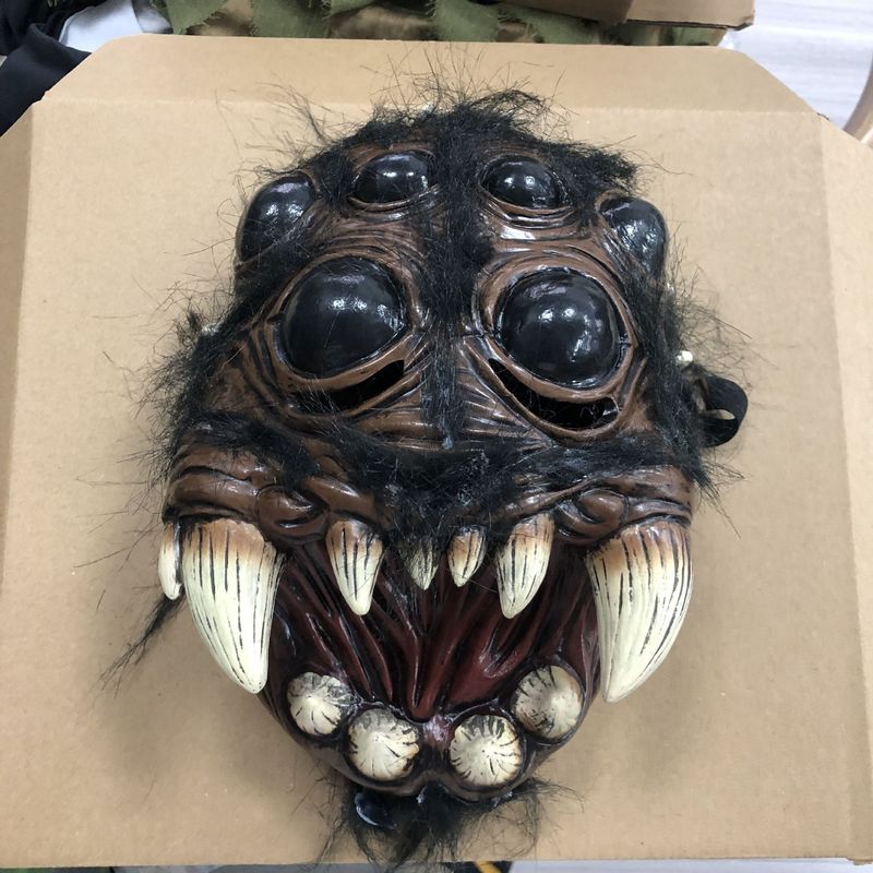 Máscara de aranha para cosplay de Halloween_voghion.com