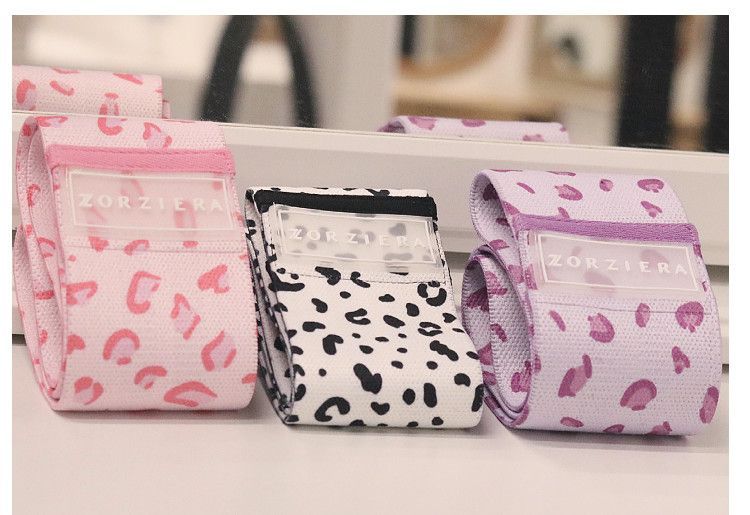 ZE Fitness Yoga Glute Lifting Magic Elastic Loop Resistance Band Peach Butt Training_voghion.com