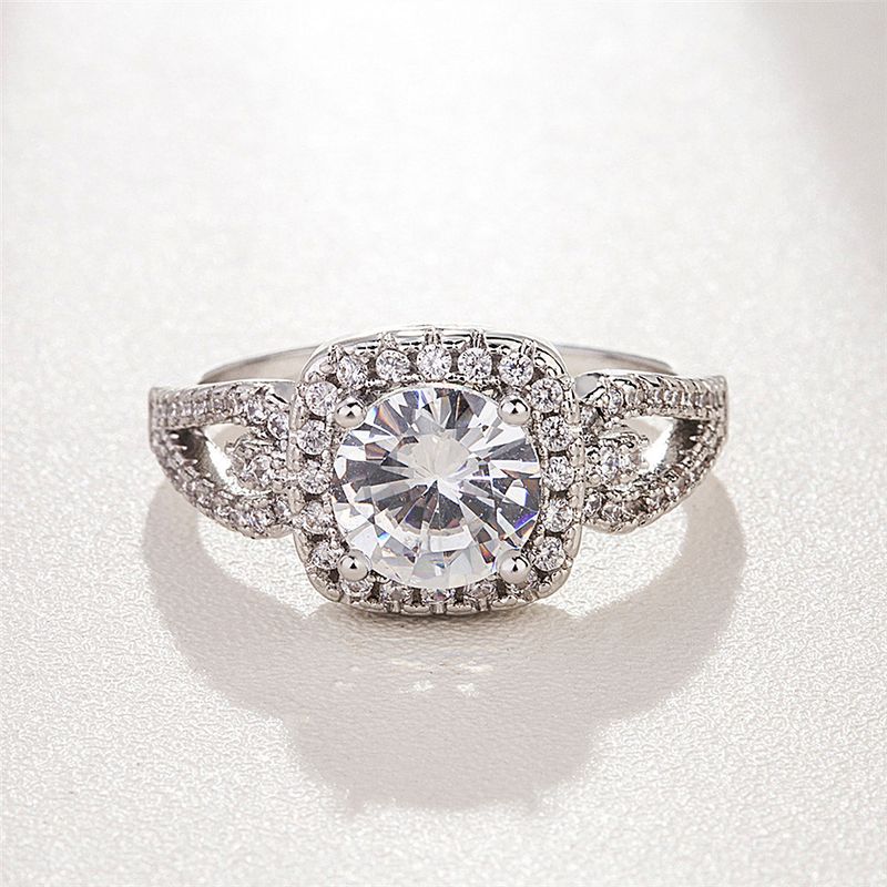 Anello alla moda da donna con zirconi, gioielli di moda_voghion.com