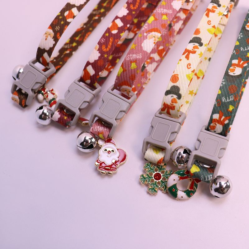 2025 New Pet Cute Bell Cat Small And Medium-Sized Dog Neck Collar_voghion.com