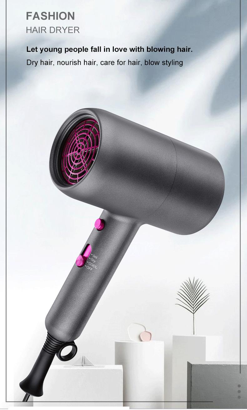 Goedkope Belen Populaire 1800W EU US Plug Salon Blow Sets Drie snelheden Elektrische droger Haarstylingtool_voghion.com