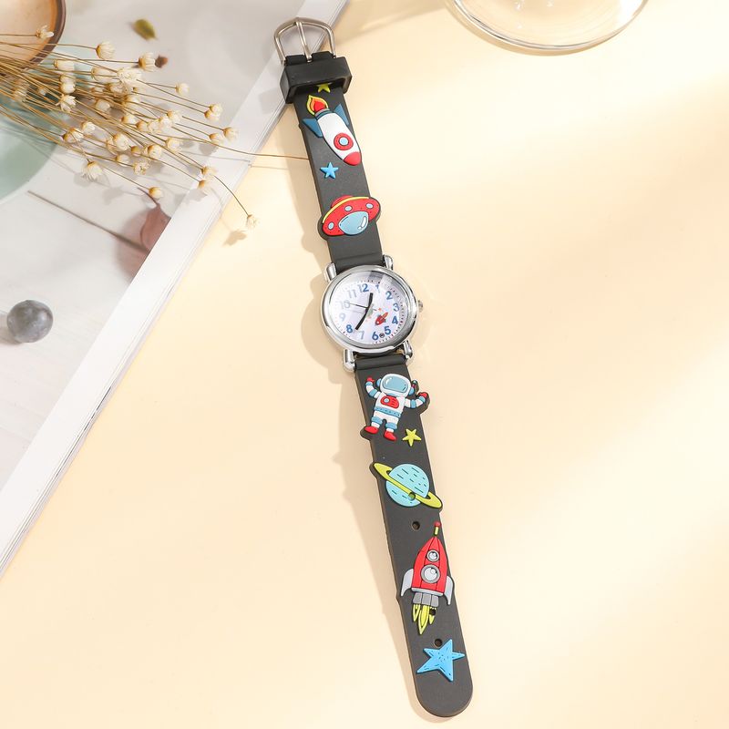 Children's Watches Children's New Cute Cartoon Astronaut Pattern Silicone Clapping Watch Quartz Watch For Boys Boys Girls_voghion.com