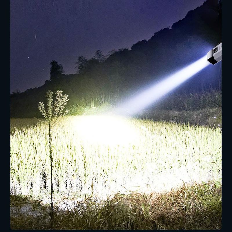 1PC Taschenlampe Starkes Licht Wiederaufladbare Outdoor Langstrecken Auto Clip Kleine Mini Tragbare Haushalt Langlebig Led Licht Aufladen HMM_voghion.com