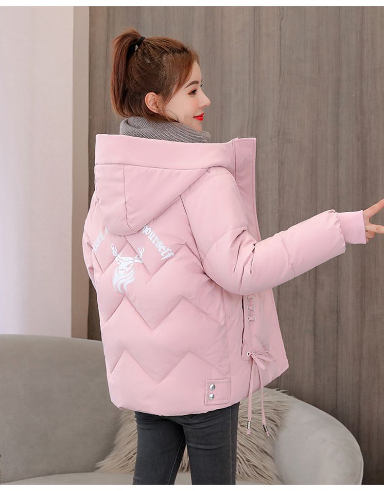 Giacche di cotone con cerniera, cappotti trapuntati per donna, parka grandi, abbigliamento da esterno imbottito per donna, caldo inverno in saldo, ottimo prezzo_voghion.com