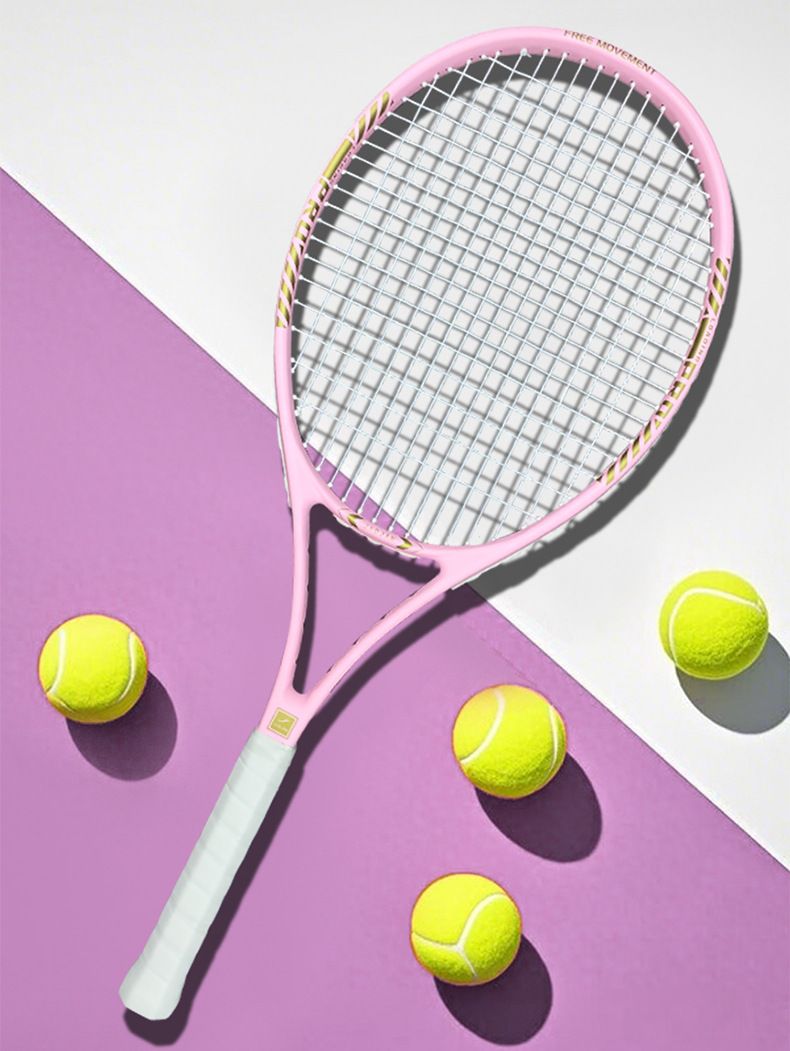 Trainer Outdoor With String Rebound Self-Practice Parent-Child Children's Single Player Tennis Racket Set_voghion.com