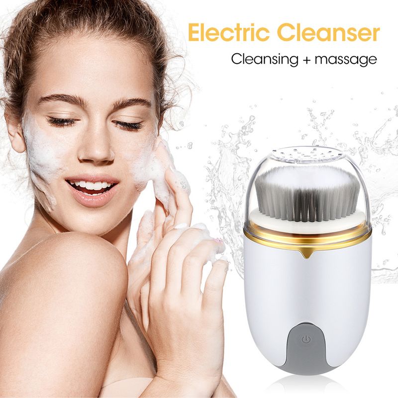 New Three In One Electric Cleanser Makeup Remover Facial Cleansing Refinement Pore Brightening Beauty Device_voghion.com