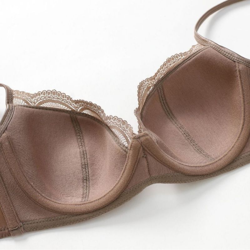 Completo intimo da donna in pizzo lucido e sottile, con reggiseno grande, piccolo, anti-cedimento, estivo_voghion.com