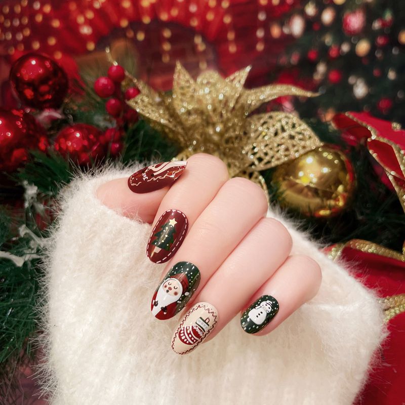Neues falsches Weihnachtsgeschenk mit tragbarem Patch zur Nagelverstärkung P170_voghion.com